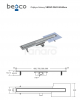 BESCO Odpływ prysznicowy liniowy Virgo Duo 70x6 OL-70-VD
